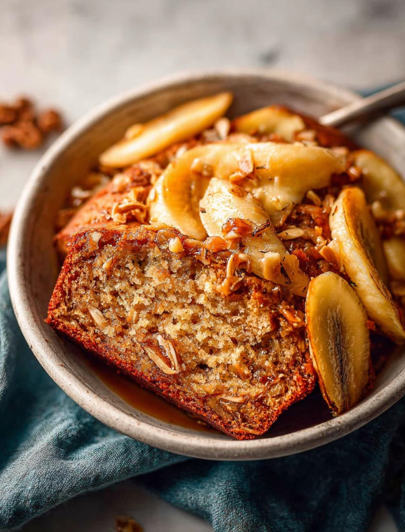Bananen-Kokos-Kardamom-Brot