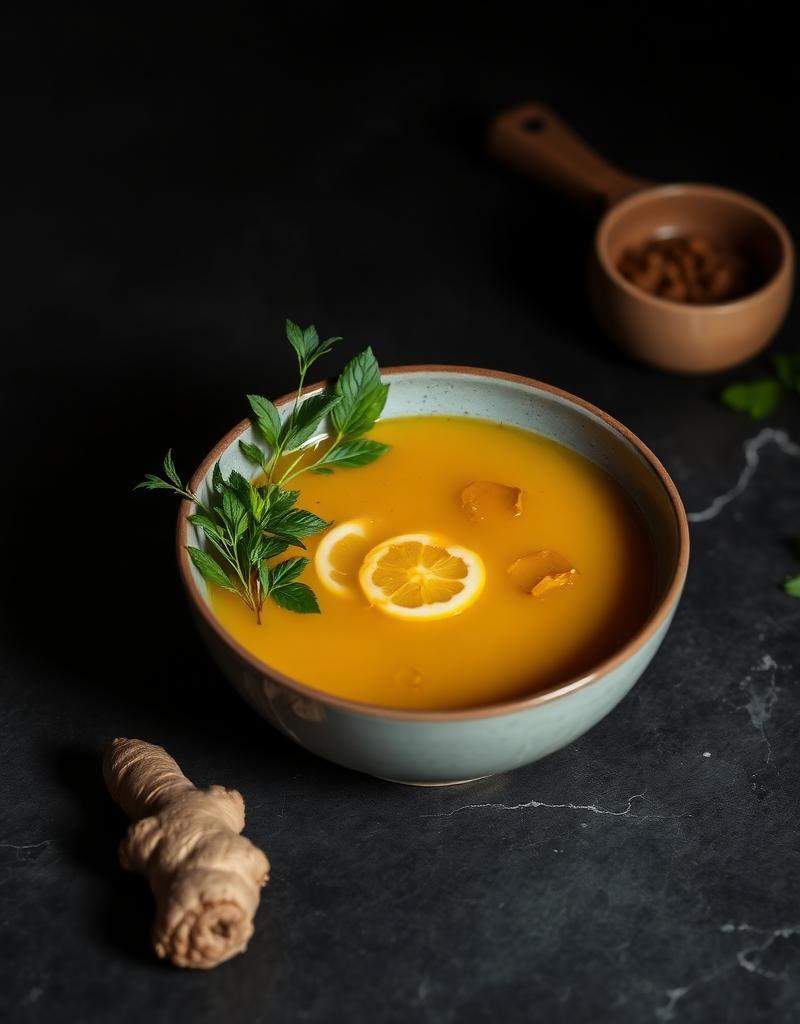 Ginger soup