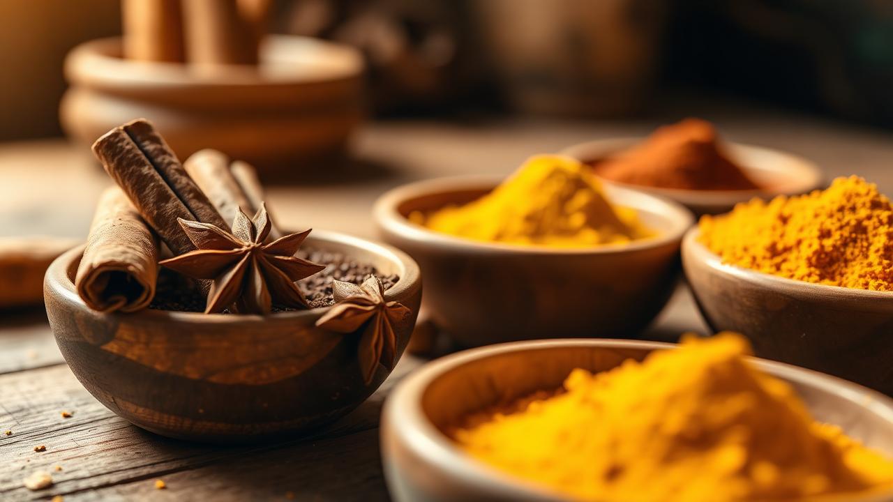 Artisan spice bowls
